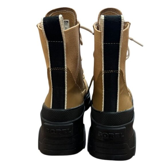 Women's Tan Ankle Boots - Picture 6 of 10